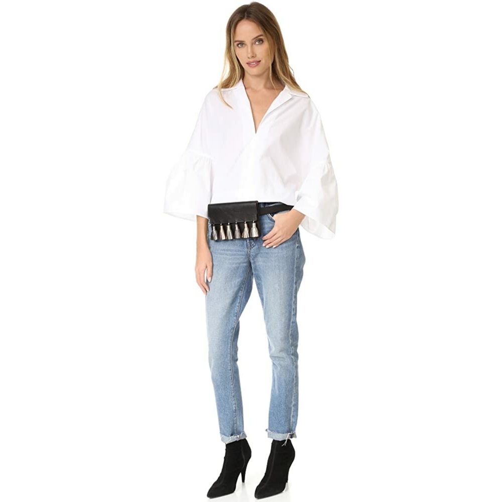 NWT Rebecca Minkoff Leather Tassel Belt Bag